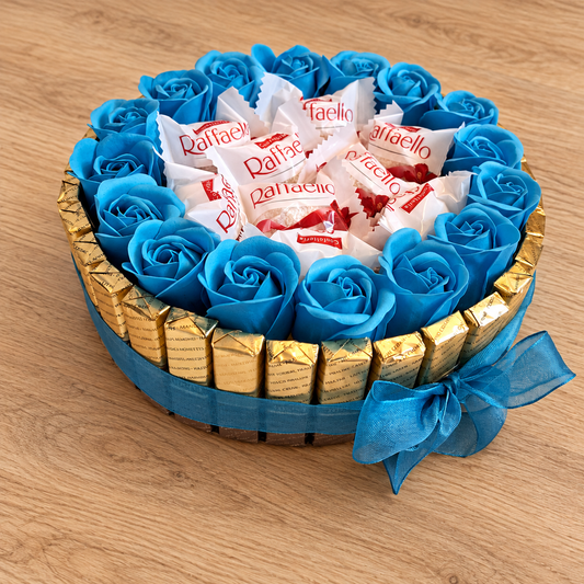 cake "Rose Ring Raffaello"