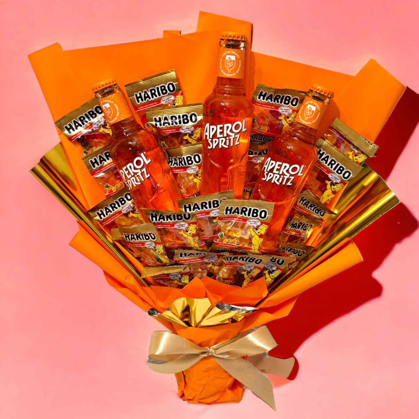 Spiselig buket "Aperol"