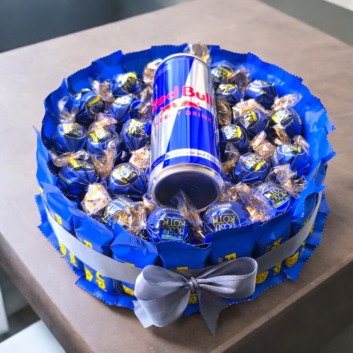 Unik kage med Red Bull og chokolade – den ideelle gave til enhver lejlighed