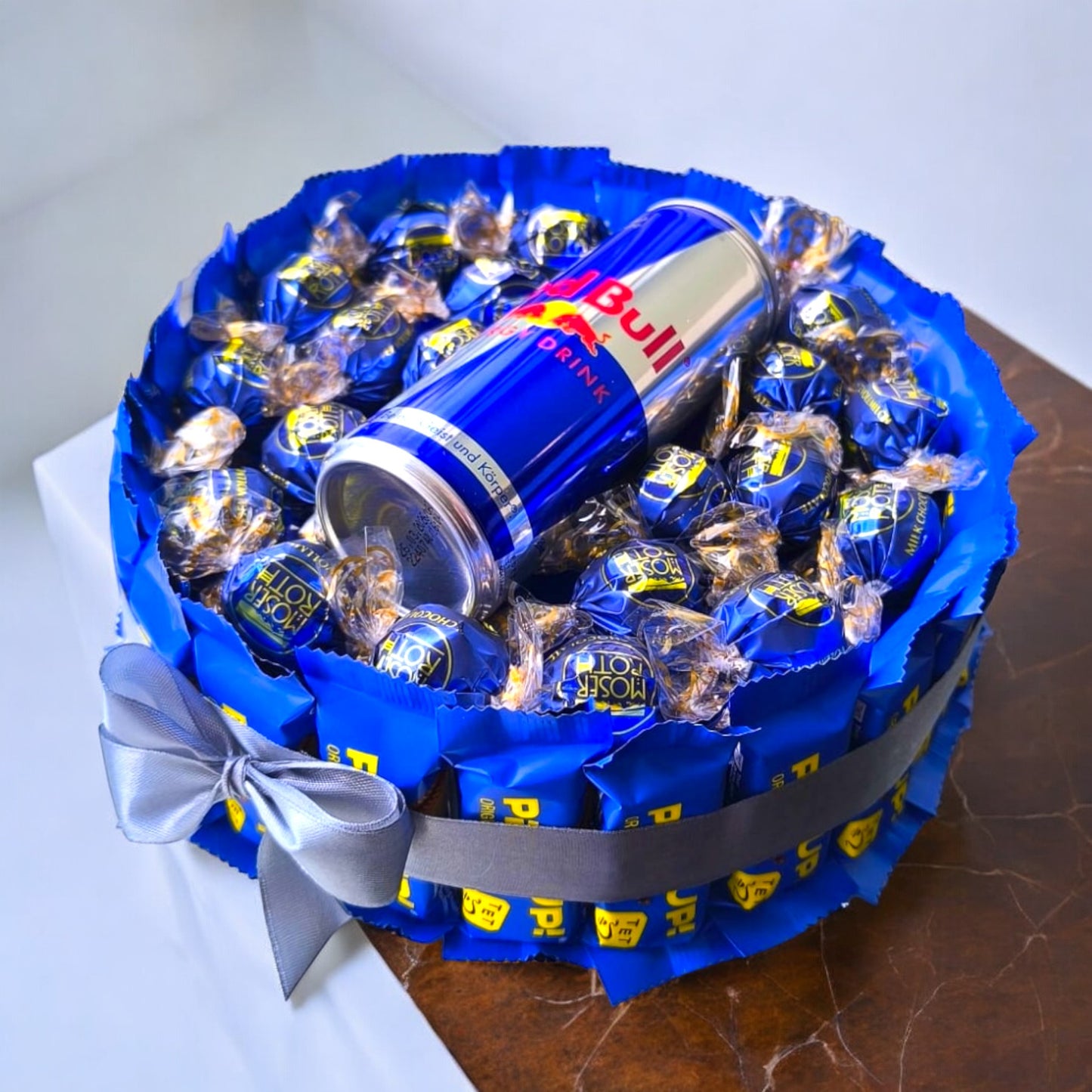 Unik kage med Red Bull og chokolade – den ideelle gave til enhver lejlighed