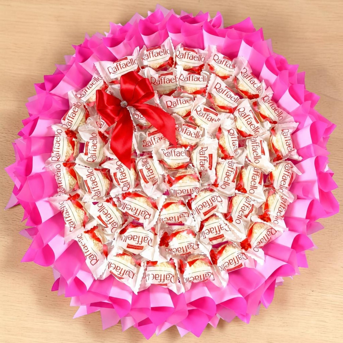 Raffaello Blumenstrauß – Edler Süßigkeitenstrauß mit Ferrero Raffaello