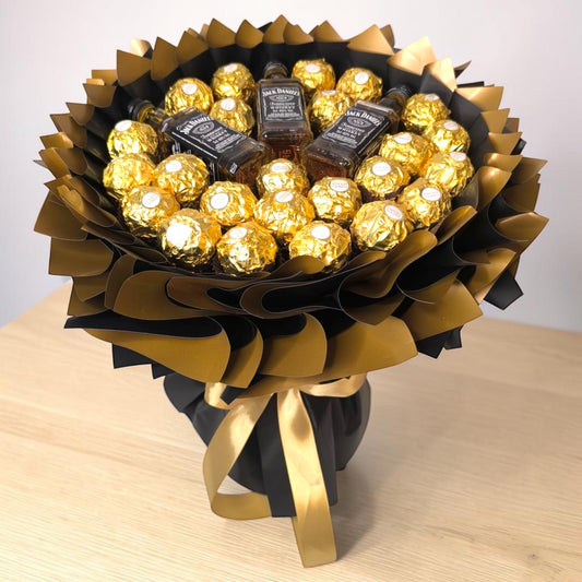 Artistic enjoyment – exquisite bouquet of Jack Daniel's whisky & Ferrero pralines