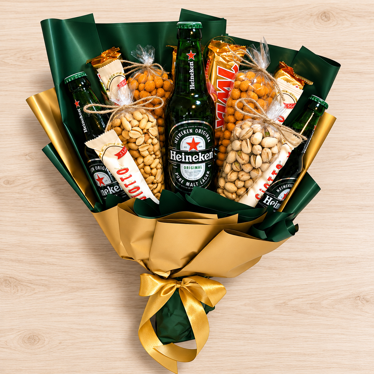 Weekend gift bouquet with beer – the perfect present for men 
