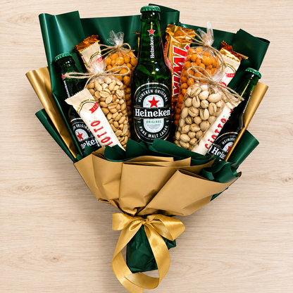 Weekend gift bouquet with beer – the perfect present for men 