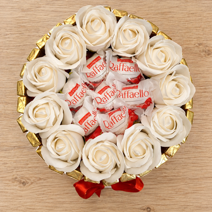 cake "Rose Ring Raffaello"