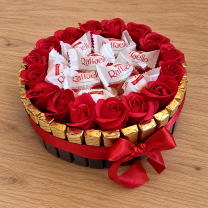 cake "Rose Ring Raffaello"