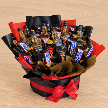 Jack Daniel’s Luxus Box mit Snickers & Mars – exklusives Männergeschenk