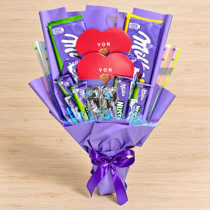 Noble Milka Chocolate Bouquet – Gift Idea for Chocolate Lovers