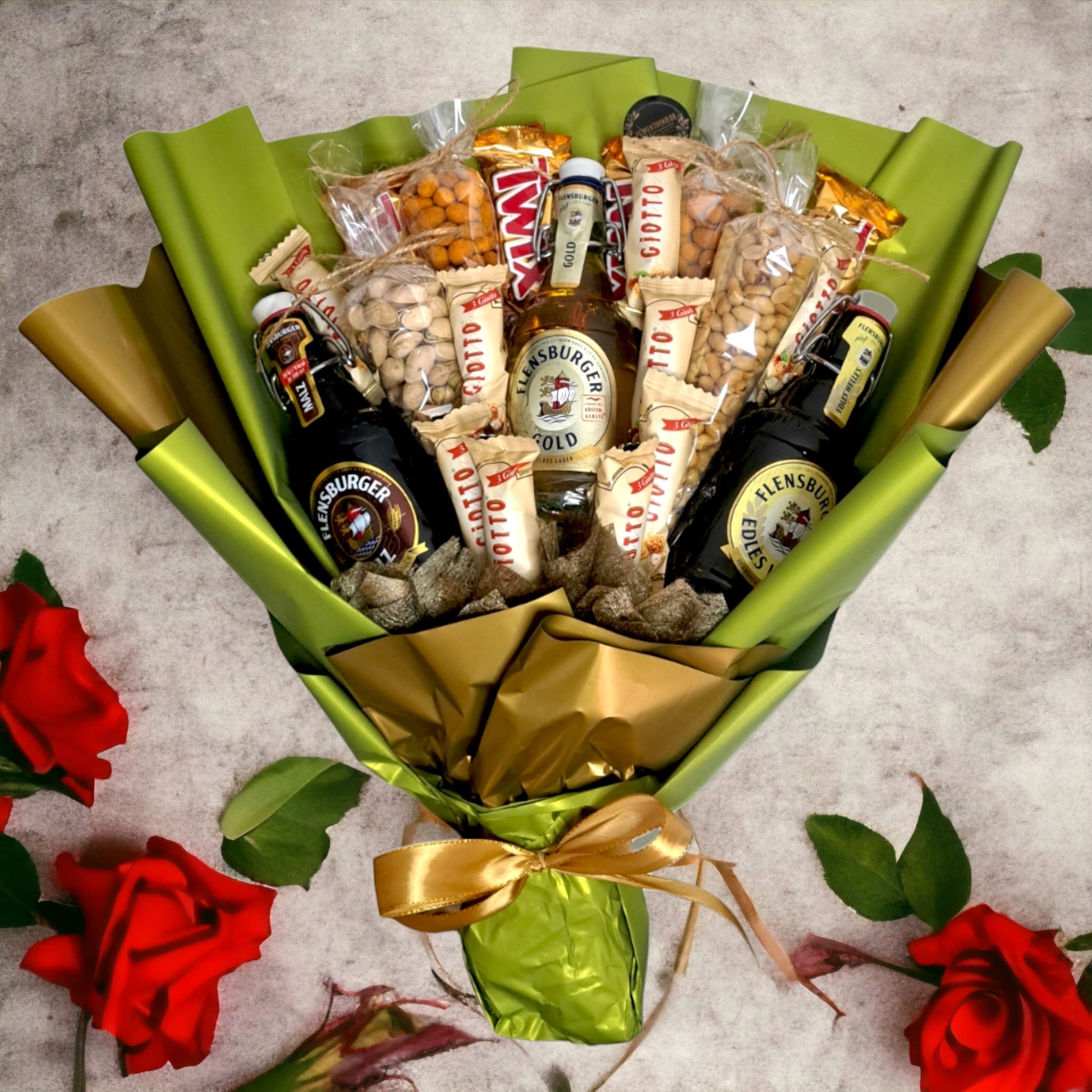Weekend gift bouquet with beer – the perfect present for men
