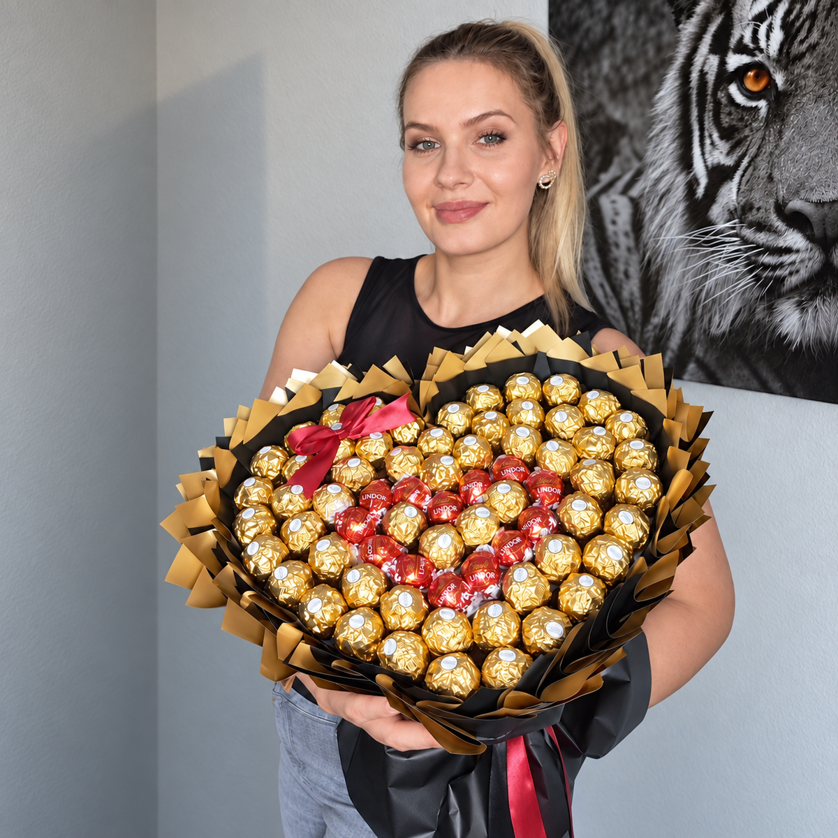Geschenkstrauß von Perfekt Deko