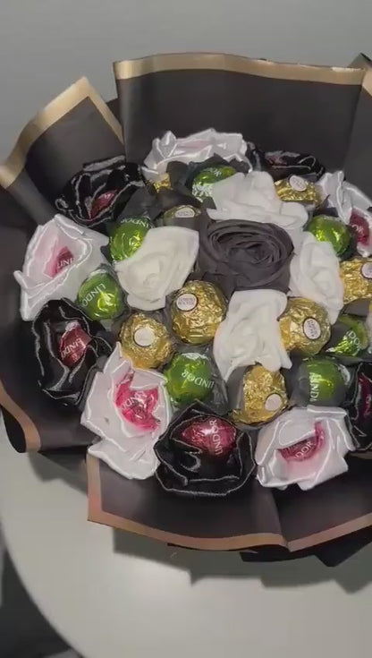 Pralinenstrauß Lindt Ferrero Black