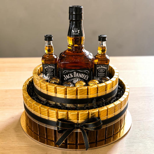 Jack Daniel’s Torte „Golden Edition“ – Luxus Geschenk für Männer