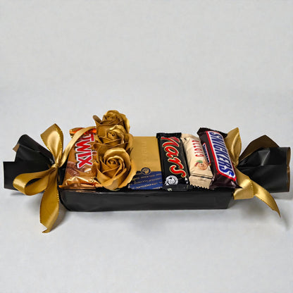 Edles Bonbon Geschenk aus Schokolade – Gold Edition