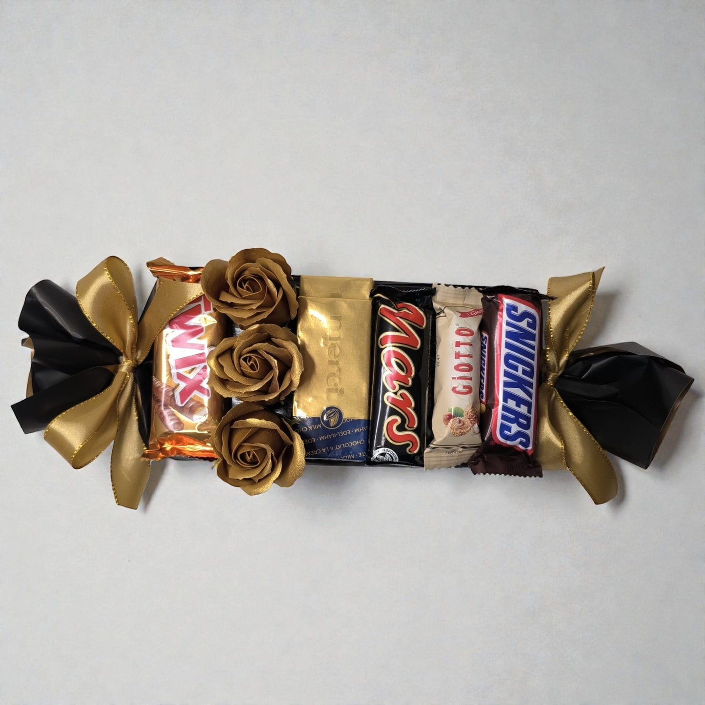 Edles Bonbon Geschenk aus Schokolade – Gold Edition