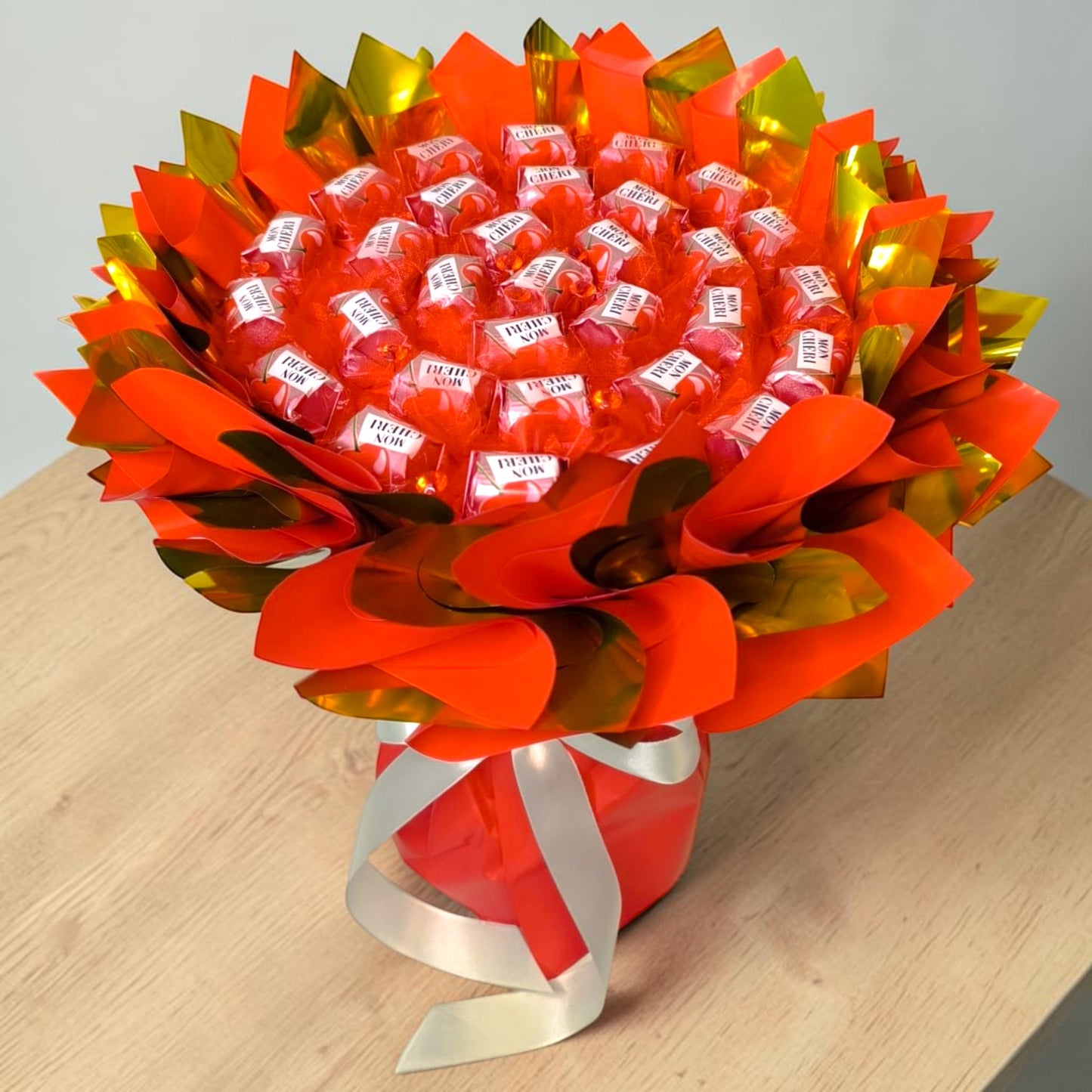 Essbarer Strauß Mini "Mon Cheri"