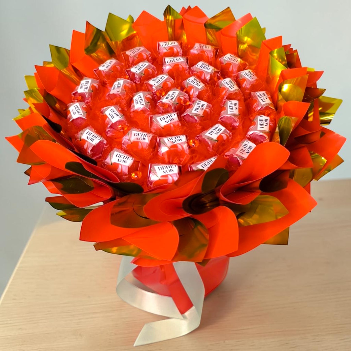 Essbarer Strauß Mini "Mon Cheri"