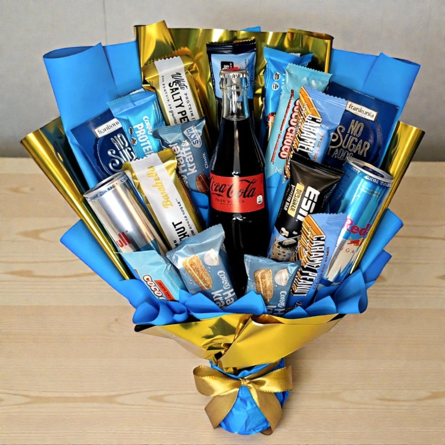 Süßigkeiten Strauss ohne Zuckerzusatz – proteinreiche Geschenkidee