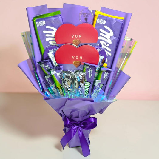 Noble Milka Chocolate Bouquet – Gift Idea for Chocolate Lovers
