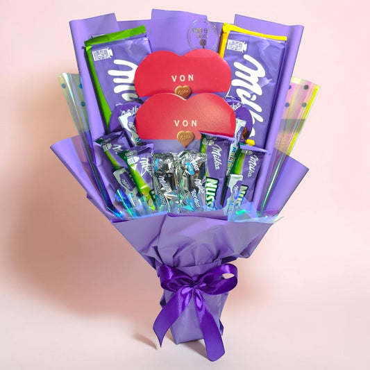 Noble Milka Chocolate Bouquet – Gift Idea for Chocolate Lovers